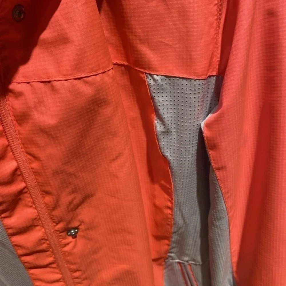 Free Country Women's L Orange/gray Athletic Jacket‎ 3642